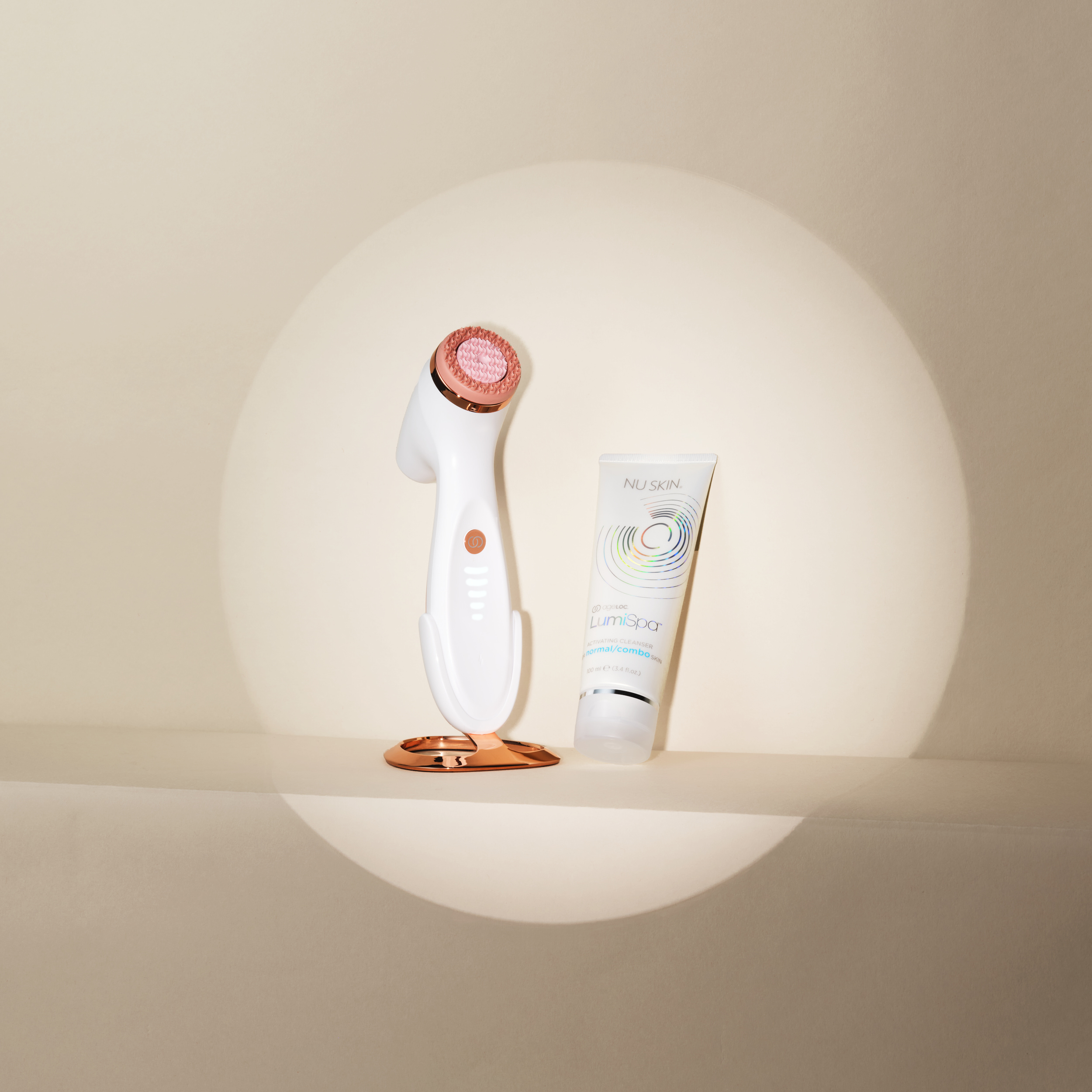 LumiSpa iO Rose Gold Cleansing Kit – normale bis Mischhaut